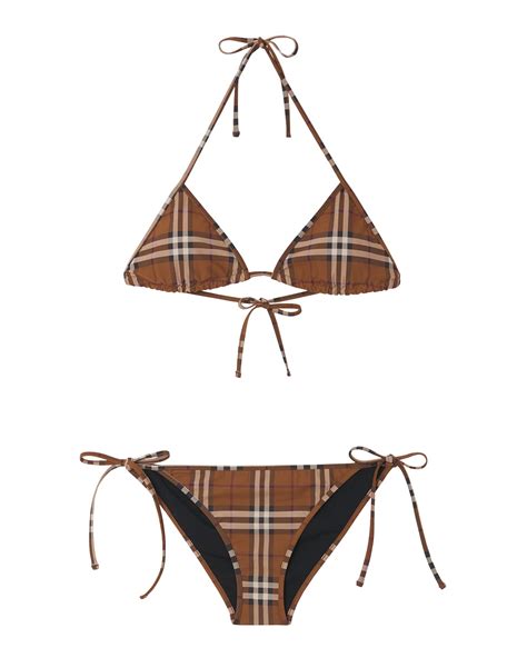 burberry swimsuit two piece|Burberry cobb bikini.